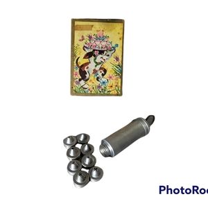 Vintage Aluminum Cake Decorator Set